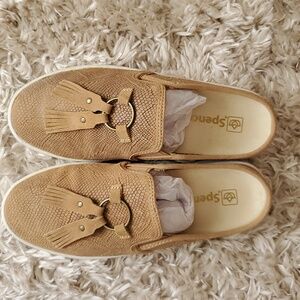 Mule Sneaker Orthotic Women's 6.5 Tan NEVER WORN